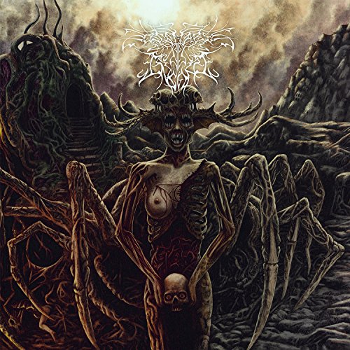 Dark fantasy album cover featuring a monstrous, skeletal figure.
