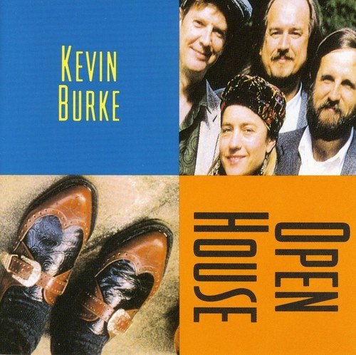CD cover featuring portraits of four people, a pair of shoes, and text.