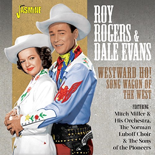 Roy Rogers and Dale Evans in cowboy attire on CD cover.