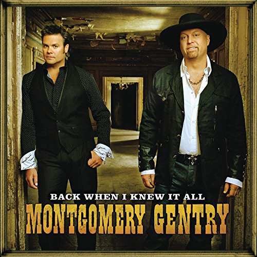 Montgomery Gentry album cover featuring two men in dark clothing.