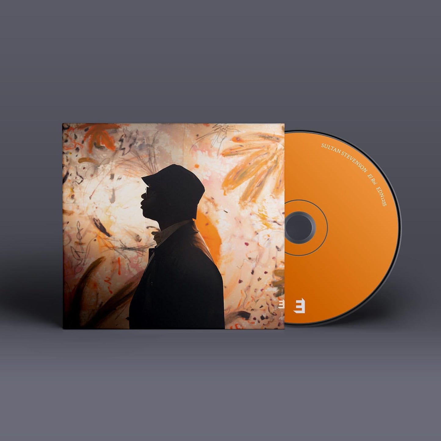 CD case for Sultan Stevenson’s “El Roi” album, featuring a portrait.