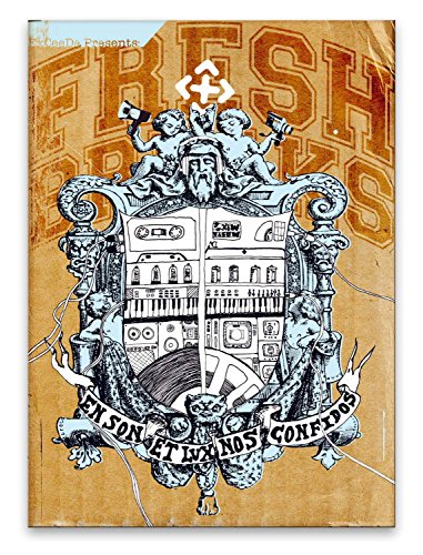 DVD cover with ornate illustration of musical equipment and cherubs.