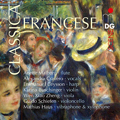 CDHSCBTSSCD cover featuring an impressionist painting of people and text Classica Francese.