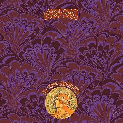 Gypsy - In The Garden" CD cover with swirling purple and brown patterns.