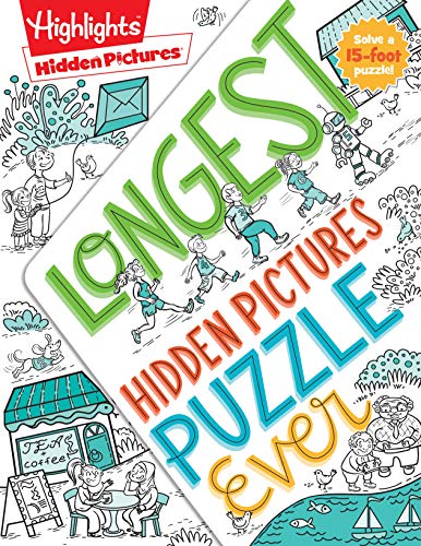 Longest Hidden Pictures Puzzle Ever (Highlights() Longest Activity Books Ever)