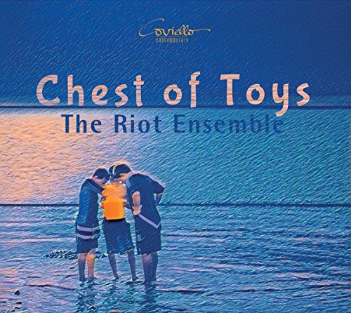 CD cover: people by the sea, title "Chest of Toys" in blue text.