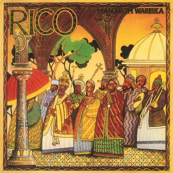 Album cover art featuring a group of figures in ornate robes under an archway.