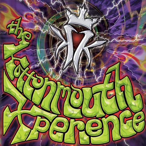 Album cover for Kottonmouth Kings’ “The Kottonmouth Xperience” with swirling colors.