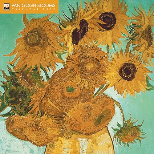 Vincent van Gogh Blooms Wall Calendar 2026 Art Calendar)