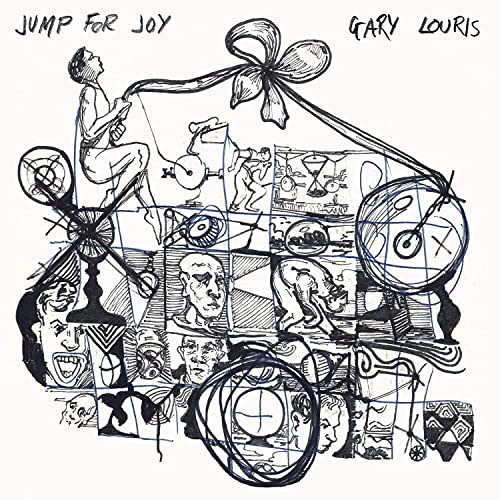 CD cover: black and white line drawing of a figure and abstract shapes.