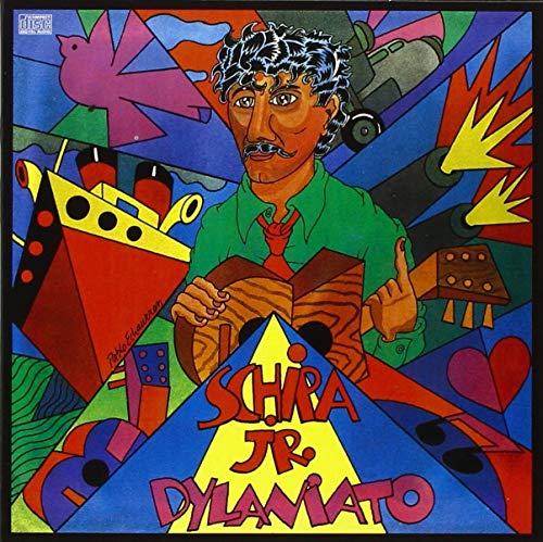 CD cover art featuring a portrait of Schipa Tito Jr. in a colorful, abstract style.