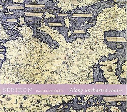 CD cover featuring a detailed, antique-style map with text overlay.