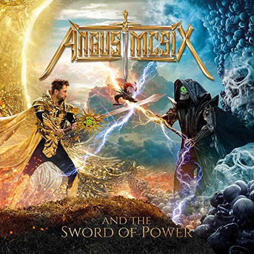 CD cover: fantasy battle scene with armored figures and a sword.