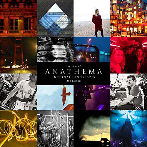 Album cover for Anathema’s “Internal Landscapes”, a collage of moody photos.