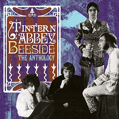 Album cover for Tintern Abbey’s “Beeside - The Anthology” featuring four men.