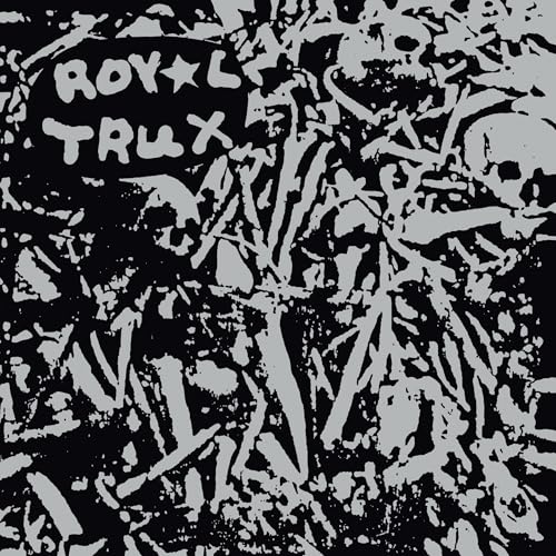 Royal Trux album cover: black and gray abstract skull imagery.