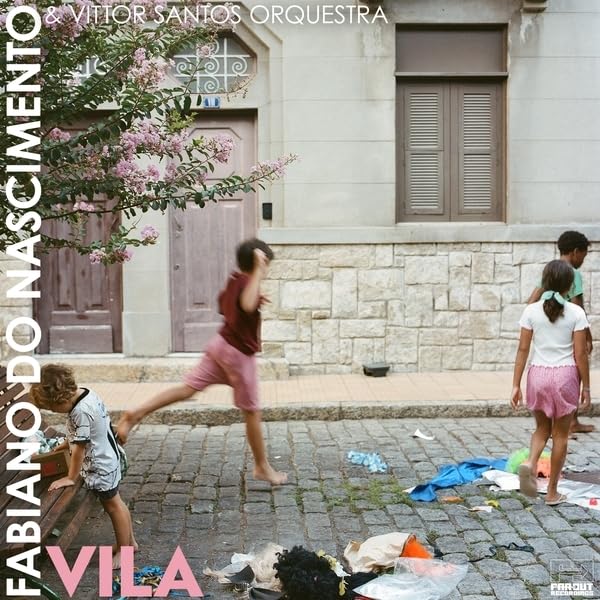 CD cover: children playing in a cobbled street, building backdrop.