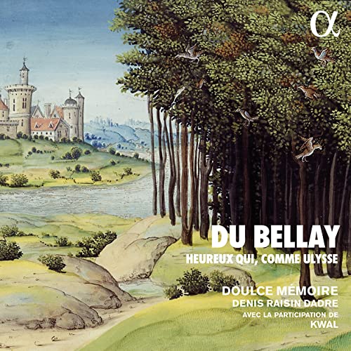 CD cover depicting a Renaissance landscape with a castle and trees.