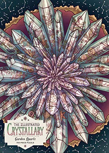 Illustrated Crystallary Puzzle: Garden Quartz