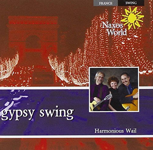 CD cover featuring three musicians with guitars against a background of the Arc de Triomphe.