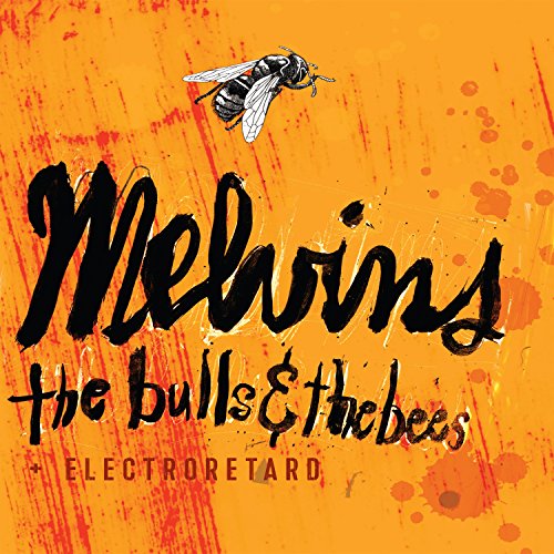 CD cover for Melvins' "The Bulls & The Bees" with a bee illustration.