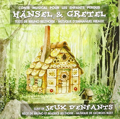 CD cover art depicting a fairytale gingerbread house in a forest.