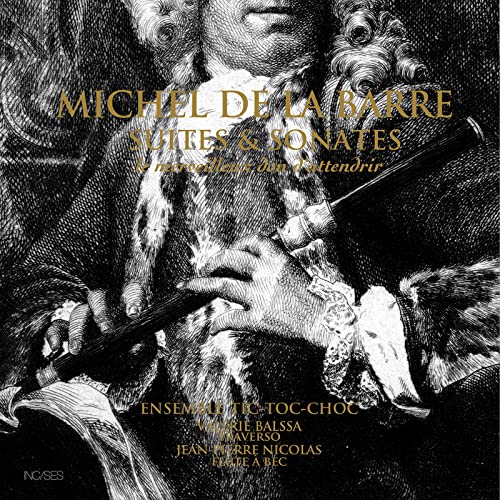 CD cover: black and white portrait of a man with a flute.