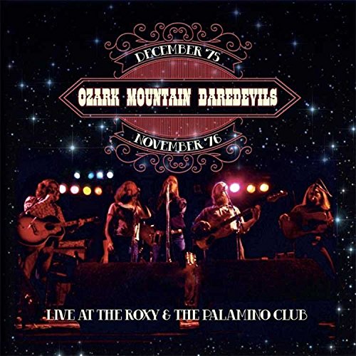Ozark Mountain Daredevils live album cover with band performing on stage.