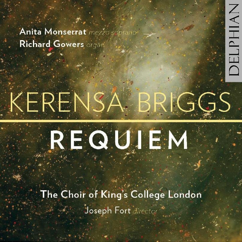CD cover for Kerensa Briggs Requiem by King’s College London Choir.