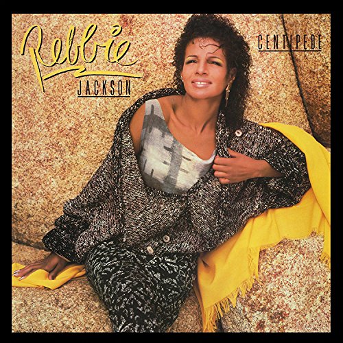 Rebbie Jackson album cover, "Centipede", featuring a seated portrait.