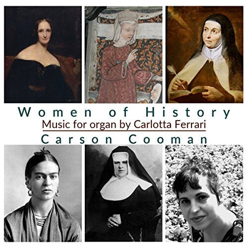 CD cover featuring portraits of historical women and text details.