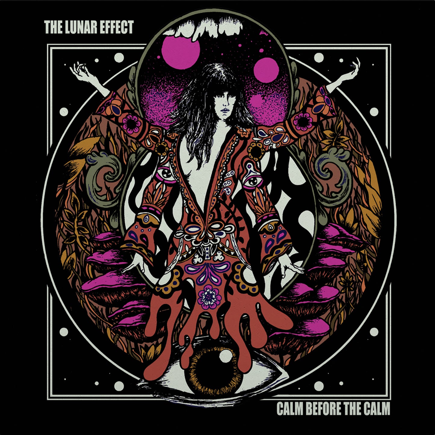 CD cover art: woman with outstretched arms in a psychedelic, colorful design.