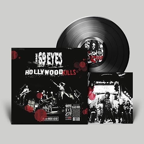 The 69 Eyes Hollywood Kills vinyl record with album cover and insert.