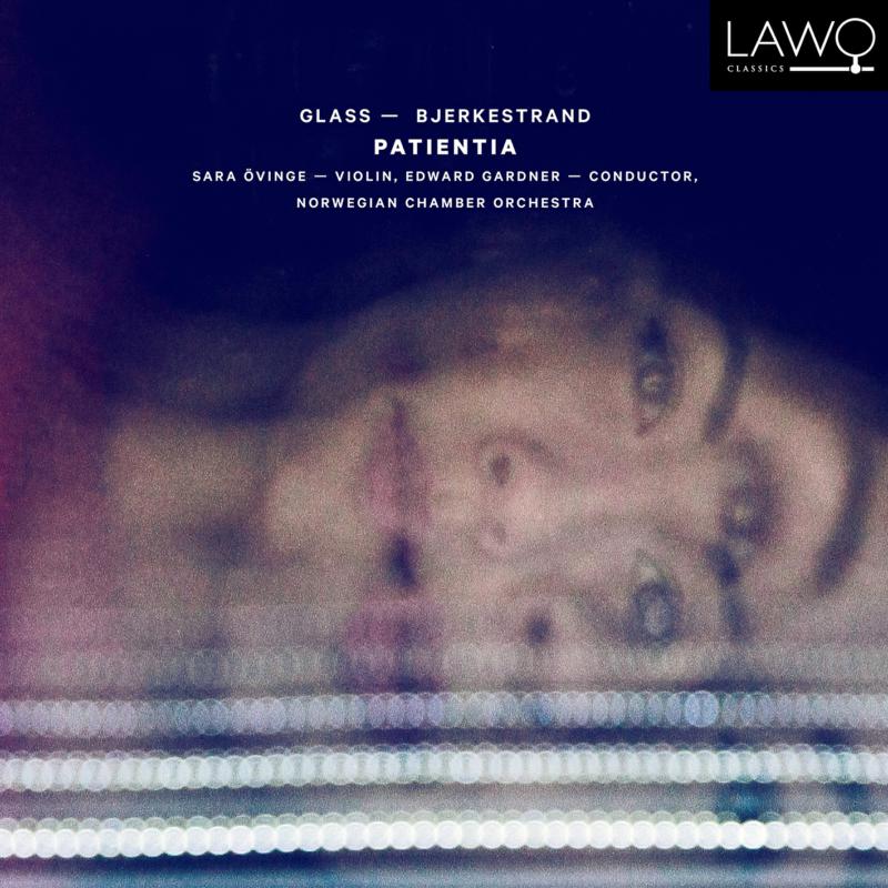 CD cover for “Patientia” featuring a blurred image of a violinist.