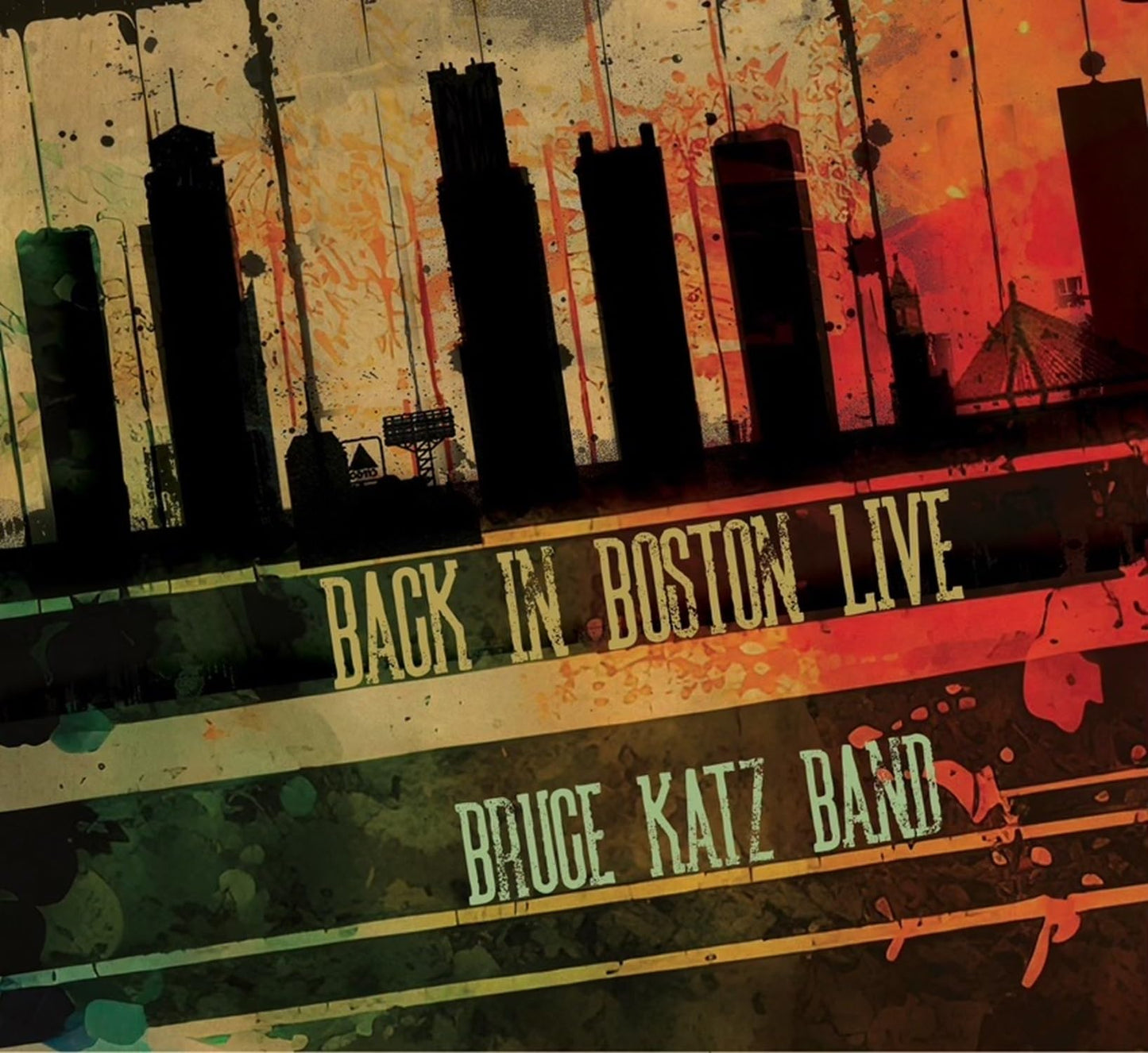 CD cover with silhouetted Boston skyline and band name text.