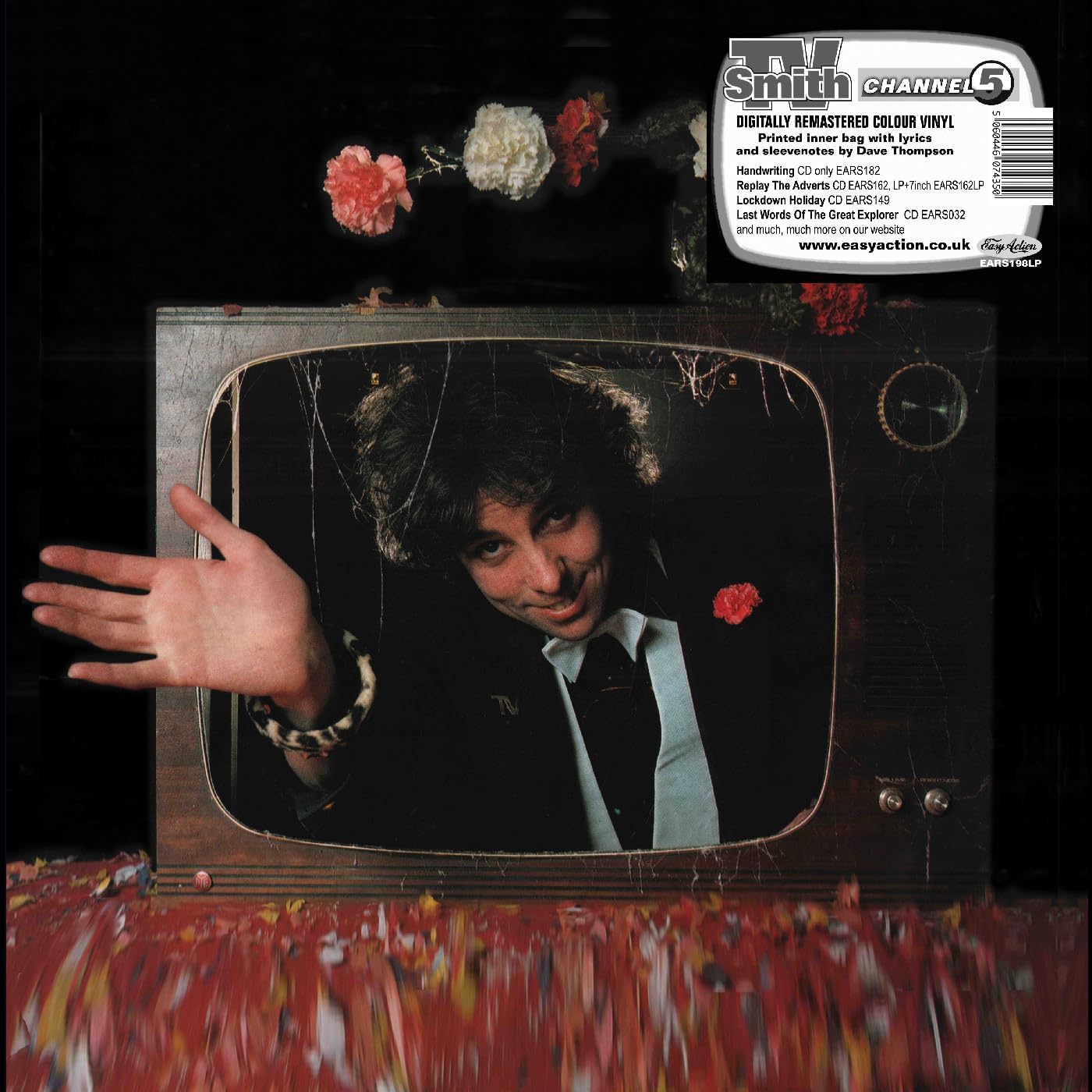 CD cover for Smith's "Channel Five" featuring a man looking in a mirror.