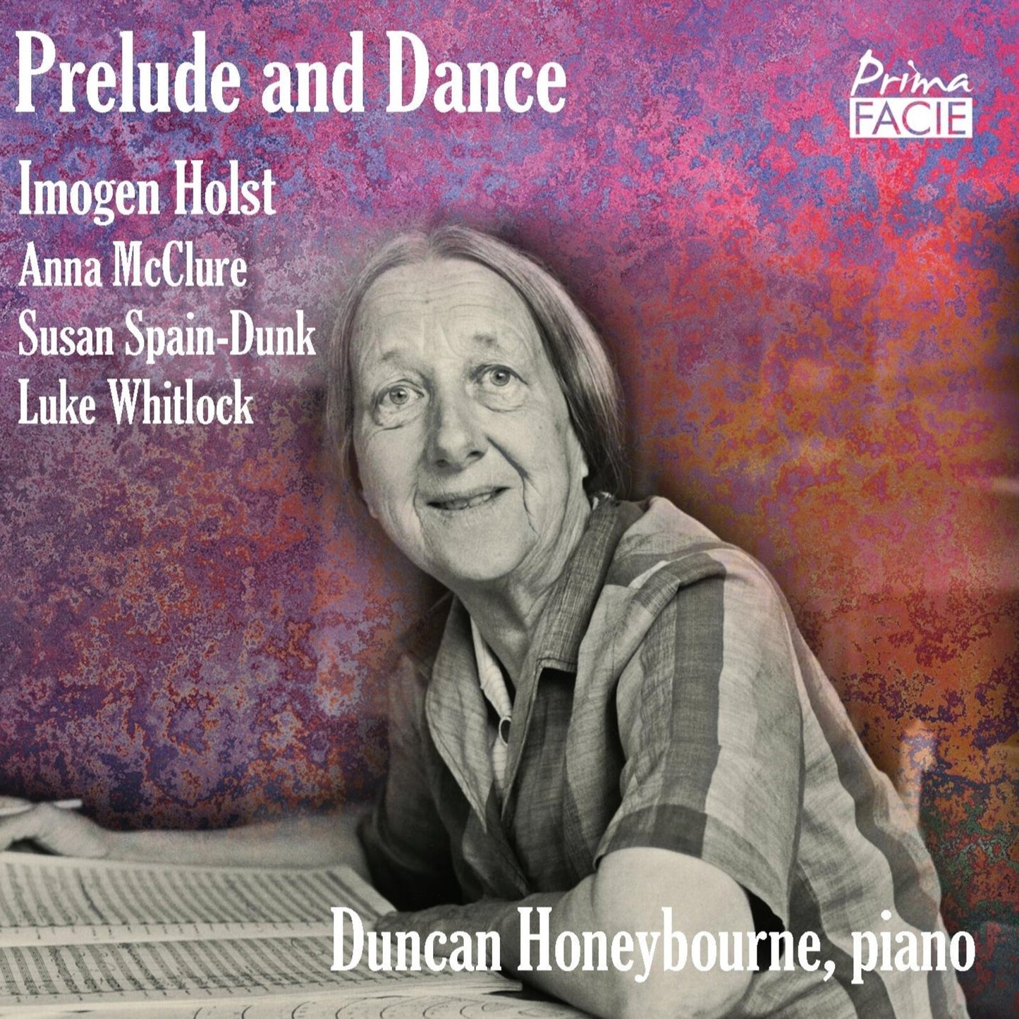 CD cover featuring a portrait of Imogen Holst with text details.