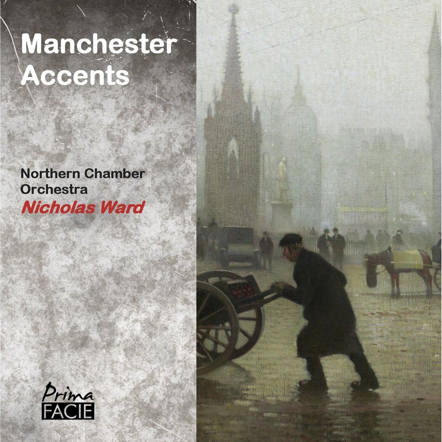CD cover: vintage Manchester street scene, orchestra and conductor names.