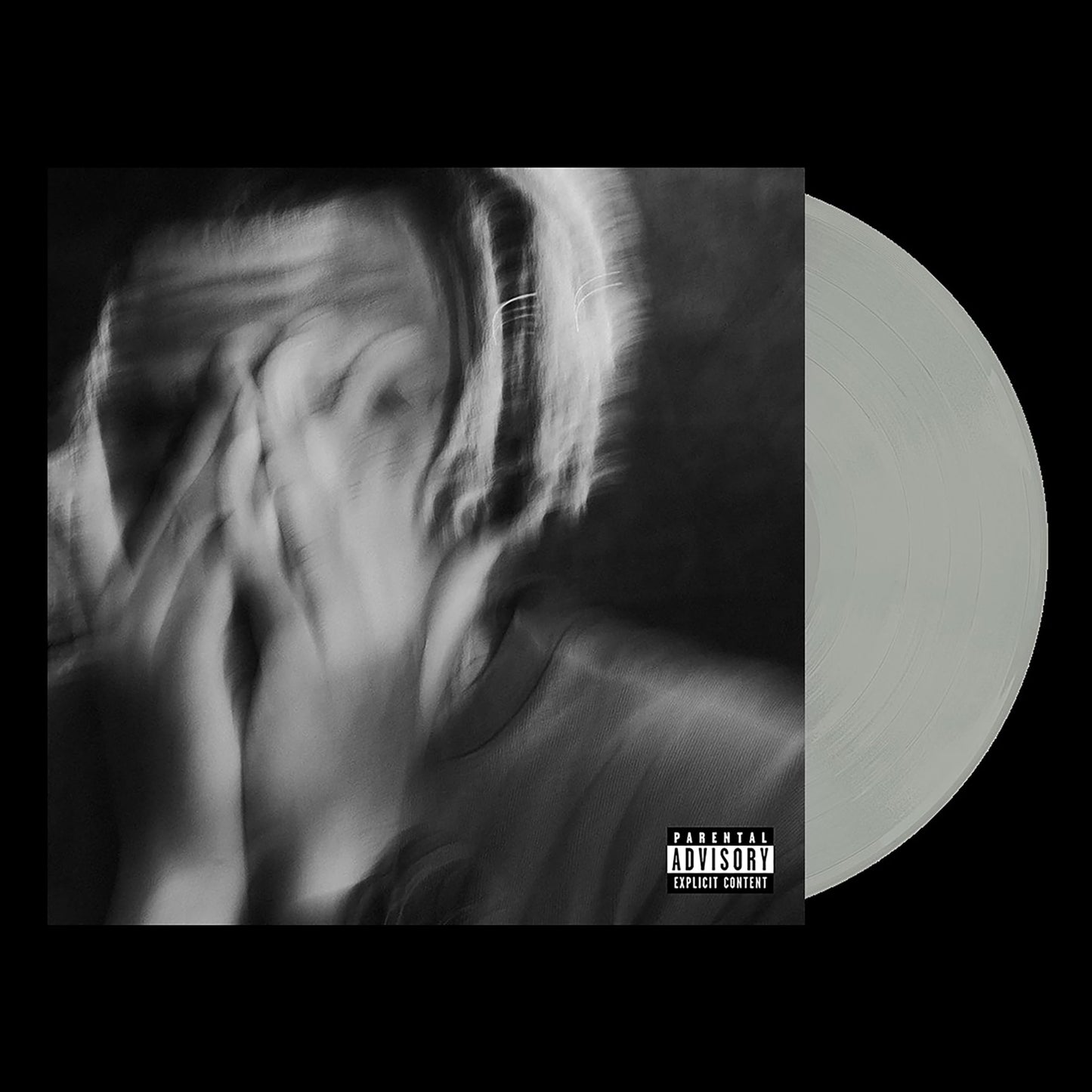 Cordae's "The Crossroads" vinyl record with blurred portrait cover art.