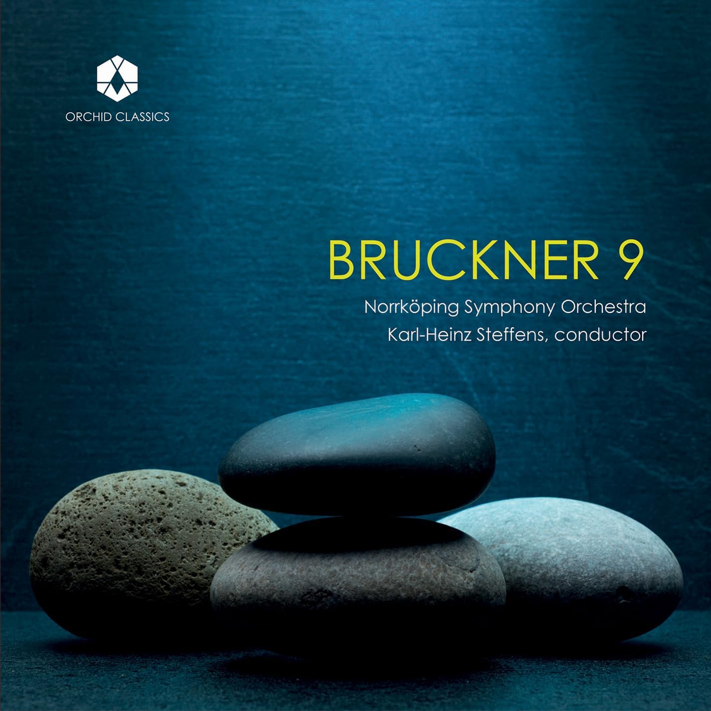 CD cover for Bruckner’s Symphony No. 9 by Norrkoping Symphony Orchestra.