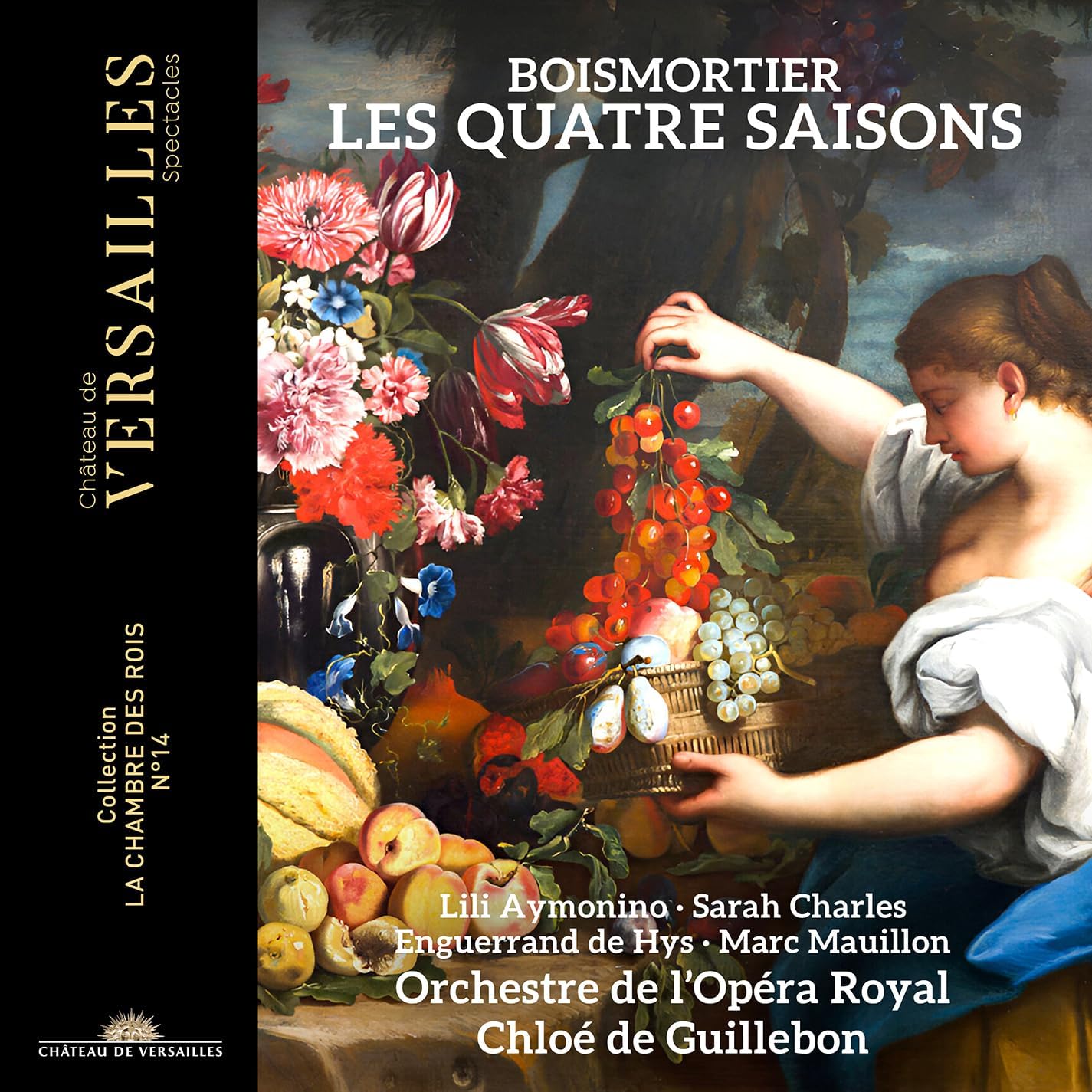 CD cover: Baroque painting of flowers, fruit, and figures with text.