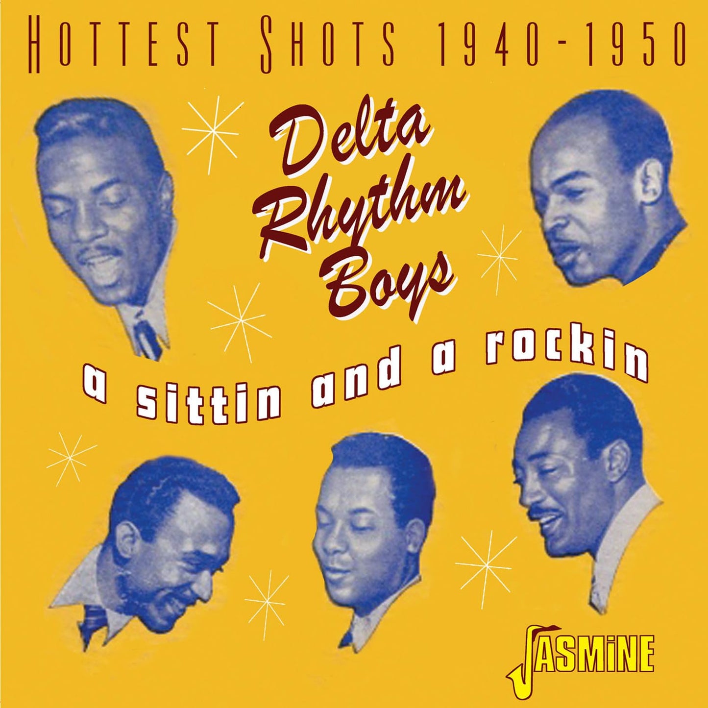 CD cover for Delta Rhythm Boys’ “A Sittin And A Rockin” compilation.