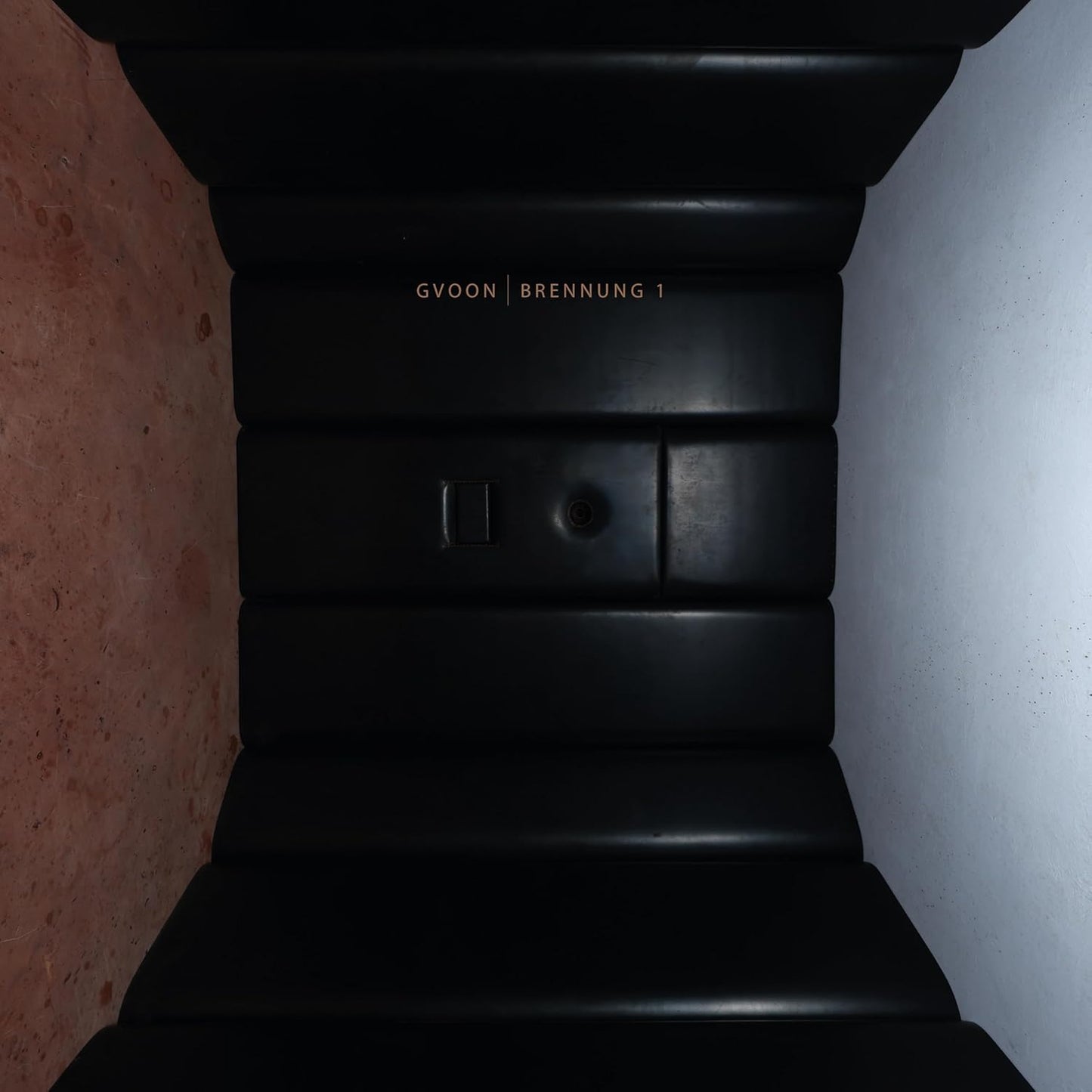Dark album cover with minimalist text: "Gvoon | Brennung 1".