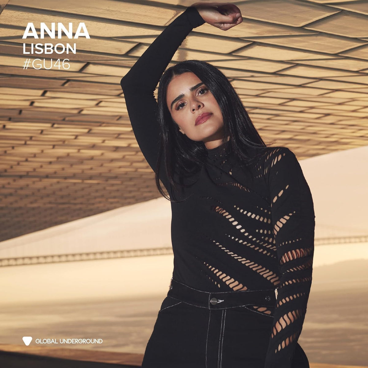 Portrait of DJ Anna, album cover for Global Underground #46.