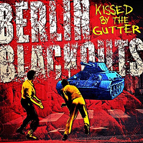 CD cover: figures near a tank, distressed Berlin Blackouts text.
