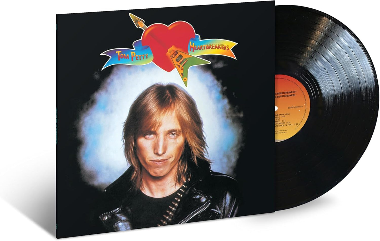 Tom Petty and the Heartbreakers vinyl record album cover and disc.