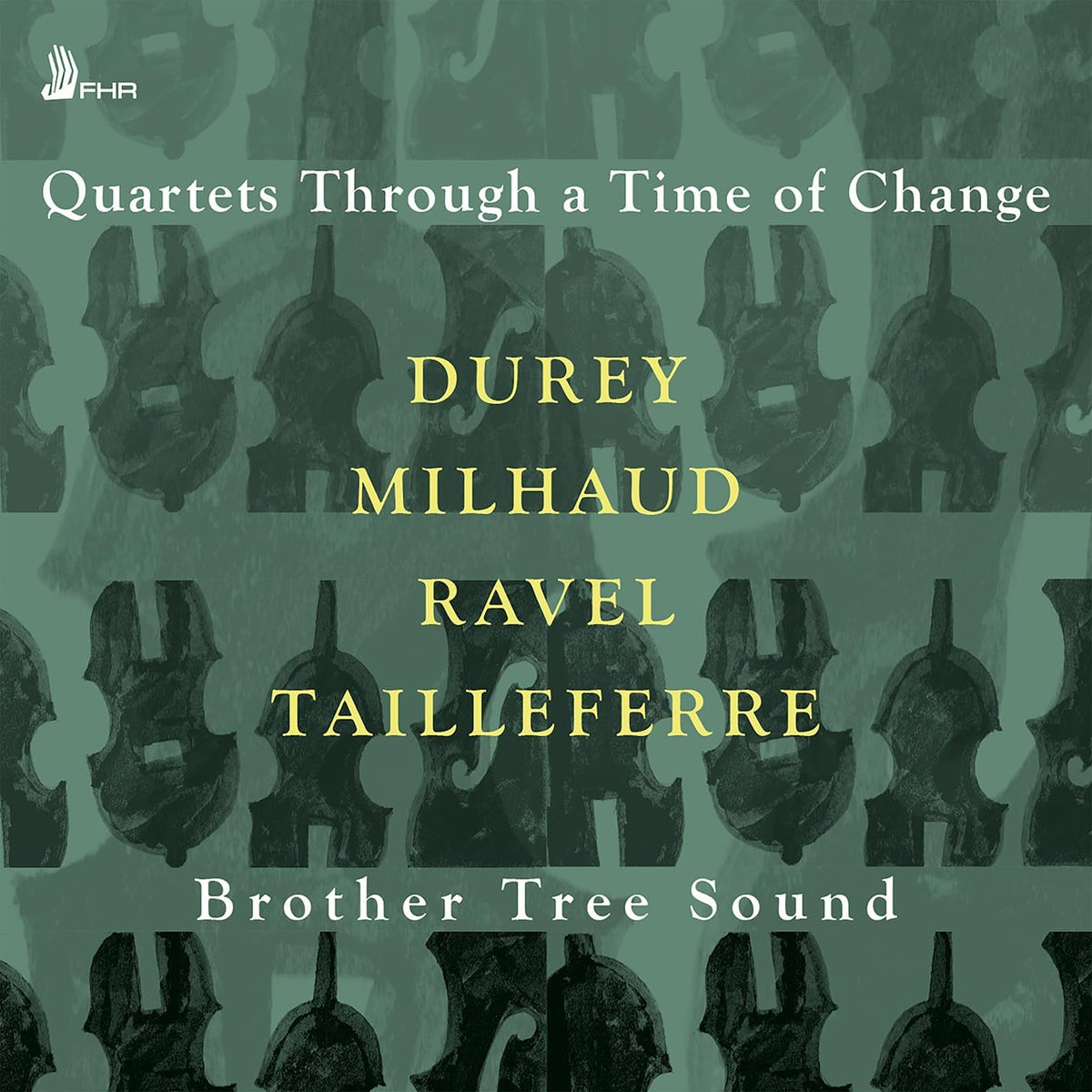 CD cover for "Brother Tree Sound" with repeating silhouette design.