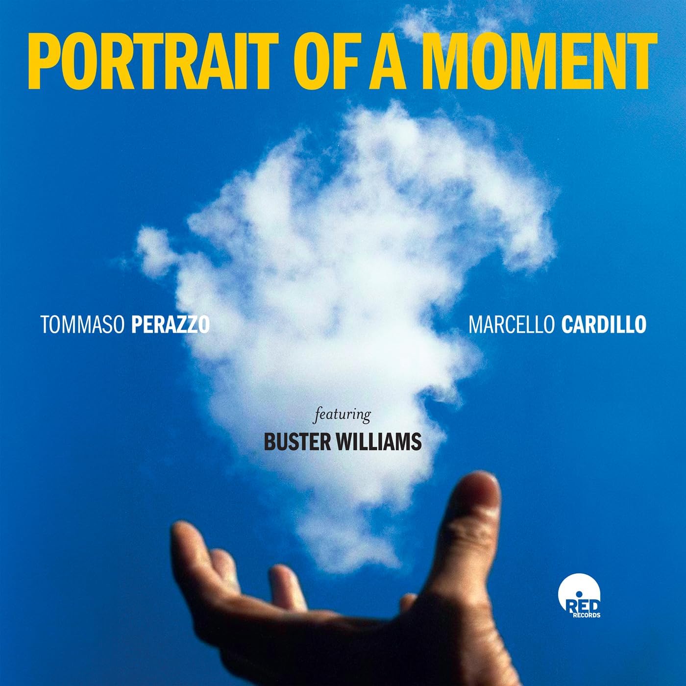 CD cover: blue sky, white clouds, and a hand holding a sun.
