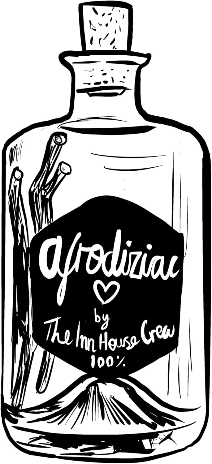 CD case for “Afrodiziac” by Inn House Crew, barcode visible.