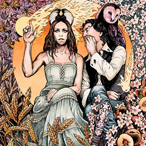 Album cover for Gillian Welch featuring two figures and an owl.